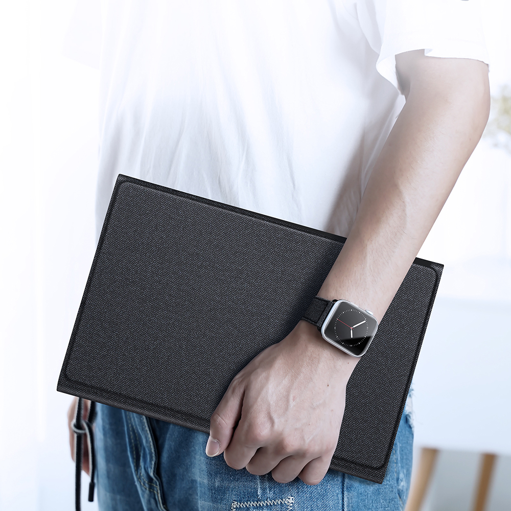 Etui z klawiaturą Bluetooth Dux Ducis (TK Series) do Galaxy Tab S10 FE Plus, czarne